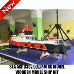 New Sea Axe 3307 900mm RC Model Wooden Model Ship Kit Set DIY Assembly Model