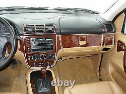 New Set For Jaguar X Type 2002 2008 Interior Carbon Alum Wood Dash Trim Kit