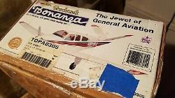 New Top Flite Beechcraft Bonanza RC Remote Control Balsa Wood Model Airplane Kit