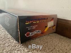 New Vintage Great Planes Spectra Electric RC Balsa Wood Glider Airplane Kit