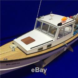 New Zealand shrimp boat 650mm 25 RC Wood Model ship kit