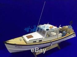 New Zealand shrimp boat 650mm 25 RC Wood Model ship kit