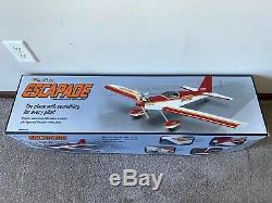 New in Box Great Planes Escapade RC Remote Control Airplane Kit ARF GPMA1200