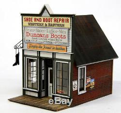 O SCALE BANTA MODEL WORKS #6120 Duncan's Boots new kit