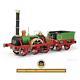 Occre Adler Steam Train Locomotive 124 Scale Wood & Metal Model Kit 54001