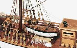 Occre Aurora Brig 165 Scale Wood & Metal Model Ship Display Kit New & Boxed