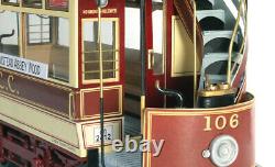 Occre London Tram LCC106 124 Scale 53008 Wooden Model Kit