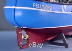 PELLWORM Modern Crab Fishing Boat Scale 1/48 Wood Model Ship Kit