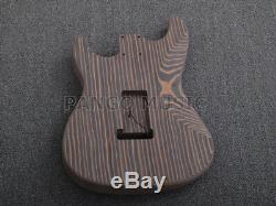 Pango Music ST zebra wood DIY Electric Guitar Kit / DIY Guitar (PST-527K)