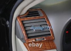 Peach Wood Grain Car Interior Kit Cover Trim Fit For Toyota Camry 2006-2011