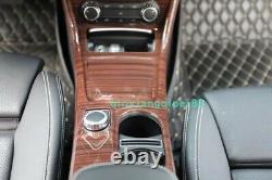 Peach wood grain Car Interior Kit Cover Trim For Mercedes-Benz GLA 2015-2018
