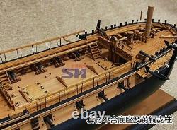 Pear wood version ship model building kit Scale 172 Belle Poule Wooden