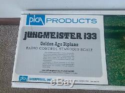Pica Products Jungmeister 133 Golden Age Biplane RC Balsa Wood Airplane Kit