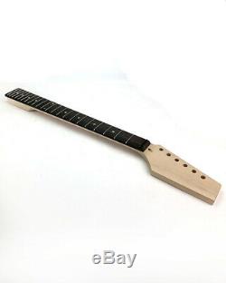 Pit Bull Guitars DSZ-1 Electric Guitar Kit (Zebra wood Body & Ebony Fretboard)