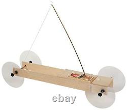 Pitsco Balsa Wood Mousetrap Vehicle Kit (For 10 Students) For 10 Students