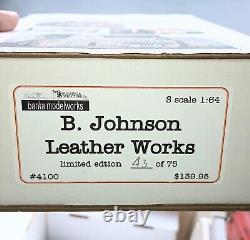 RARE Banta Modelworks B. Johnson Leather Works Limited Edition S Scale Kit #4100