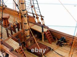RATTLESNAKE 1782 wood ship model kit, 148 scale