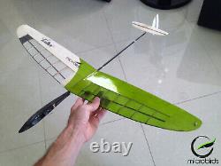 RC Glider UltraLight Radio Control Kit Plane Balsa Carbon FIber Feather² Micro