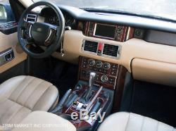 Range Rover Hse Fit 2003 2004 2005 06 New Style Interior Wood Dash Trim Kit 39ps