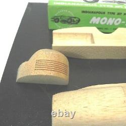 Rare Monogram Mono Jet Toy Race Care Indy Wood Model Kit New Store Display