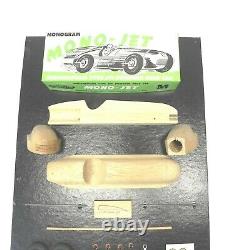 Rare Monogram Mono Jet Toy Race Care Indy Wood Model Kit New Store Display