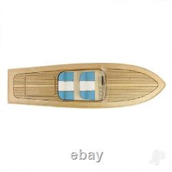 Riviera Motor Boat (410mm) Wood RC Model Boat Kit