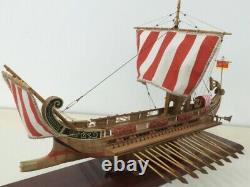 Rome Warship Caesar Scale 1/50 630mm 24.8 Wooden Model Ship Kit