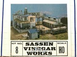 SASSEN VINEGAR WORKS HO SCALE BUILDERS IN SCALE Kit #8 Craftsman Kit NEWithMINT