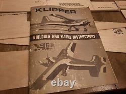 SIG KLIPPER, RC Airplane kit RARE, NIB, L@@k! Easy build, engine. 09.15, 45