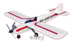 SIG Mid Star Midstar 40 Intermediate Trainer Balsa Wood RC Airplane Kit SIGRC56