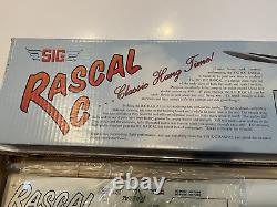 SIG- RASCAL R/C BALSA MODEL AIRPLANE KIT NEW IN BOX -never been out of the box
