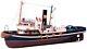 Saito Steamboat HERCULES Ocean Tugboat Hull Model Kit New from Japan