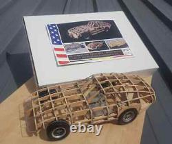 Shelby Cobra Daytona Wood Body Coupe Kit 1/12