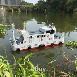 Special Inland River Pusher Kit Remote Control Shrimp Boat Model Kits FRP Hull