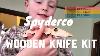 Spyderco Dragonfly Wooden Knife Kit C28 Build Your Own Wood Knife For Kids