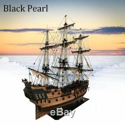 The black Pearl Golden version 2019 wood model ship kit 32 inch