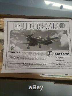 Top Flite F4U Corsair 60 sized Gold Edition Kit
