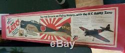 Top Flite Red Box Zero Vintage R/C Airplane Kit NIB