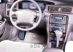 Toyota Camry Fit 12 14 L Le Se Xle Xse Hybrid Interior Burl Wood Dash Trim Kit