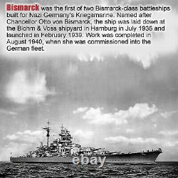 Trumpeter 1/350 German Bismarck Battleship Kit 05358