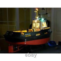 Tug804 Tugboat Rescue Boat Small Meng Tugboat Simulation Remote Control Ship Kit