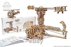 UGears Aviator Wooden Mechanical Model 726 Pieces