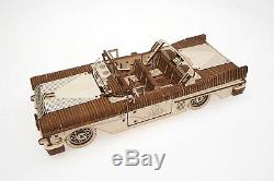 UGears Dream Cabriolet Wooden Mechanical Model 735 Pieces