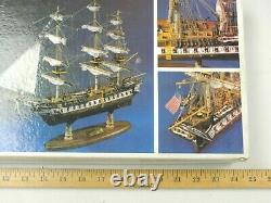 USS CONSTITUTION 1797 Wood Model Kit Made By Aeropiccola In Italy NOS