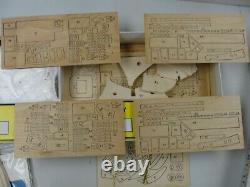 USS CONSTITUTION 1797 Wood Model Kit Made By Aeropiccola In Italy NOS