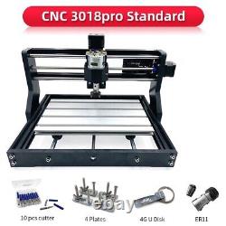 Upgraded CNC 3018 PRO Router Kit DIY Wood Carving Milling Engraving Machine