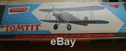 VERON hawker TOMTIT vintage Rc Model Kit New old stock