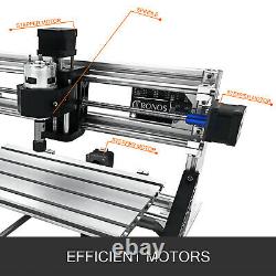 VEVOR CNC 3018 Router Kit 3 Axis Engraving Machine GRBL Control PVC Wood Plastic