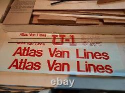 VINTAGE Atlas Van Lines hydroplane Unlimited U1 racing boatkit 1314 No Reserve