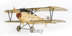 Viloga 3D Wooden Airplane Puzzles DIY Albatross D. III Biplane Model Kit, Balsa